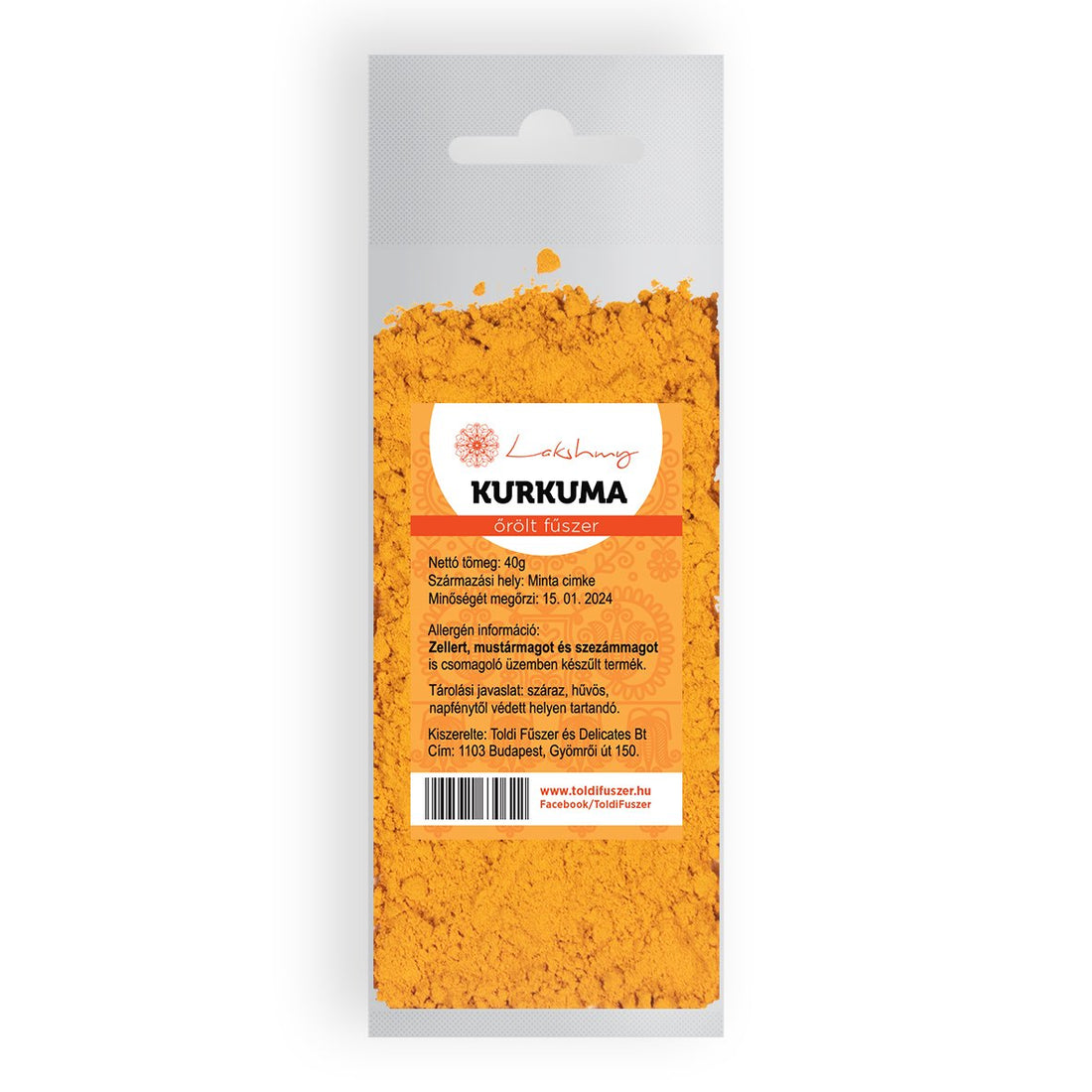 Lakshmy mletá kurkuma 40 g - 12753