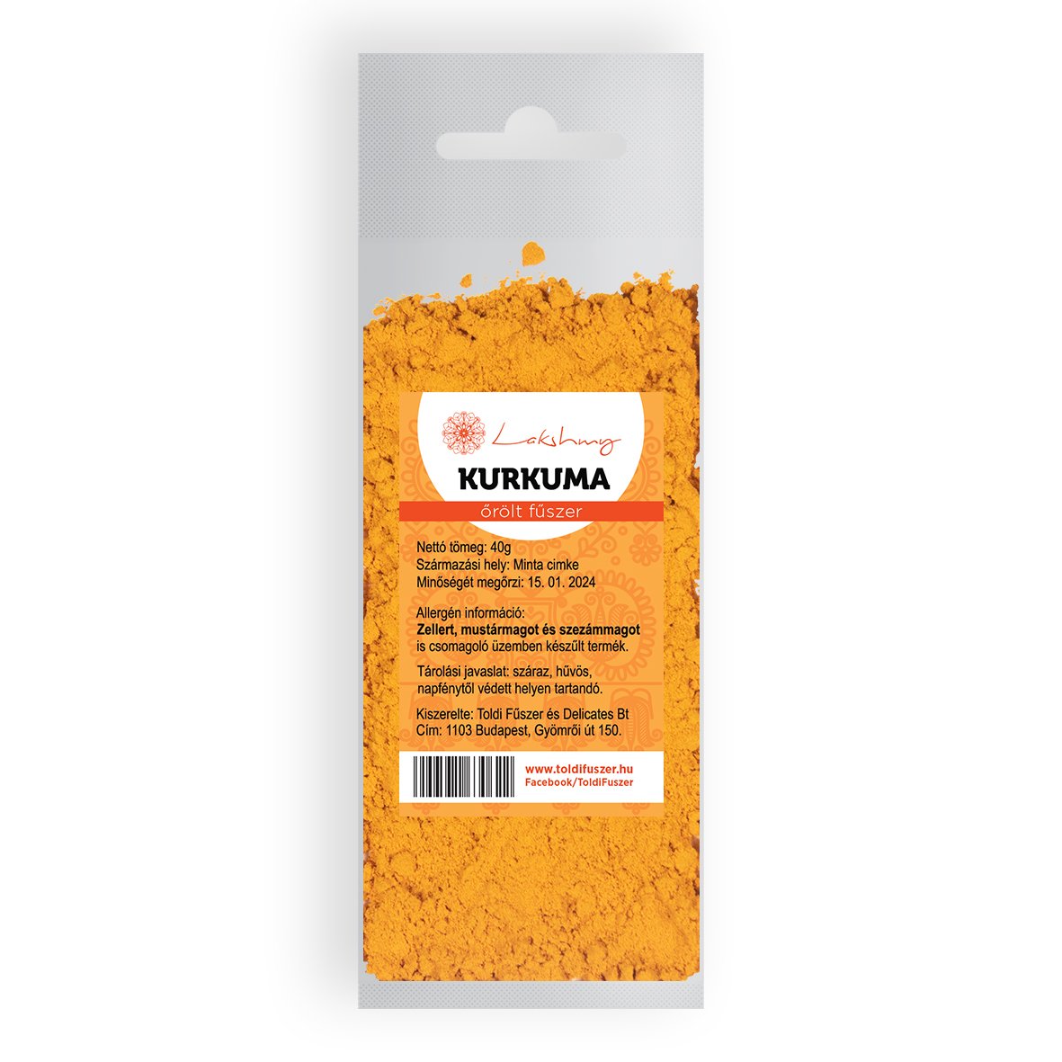 Lakshmy mletá kurkuma 40 g - 12753