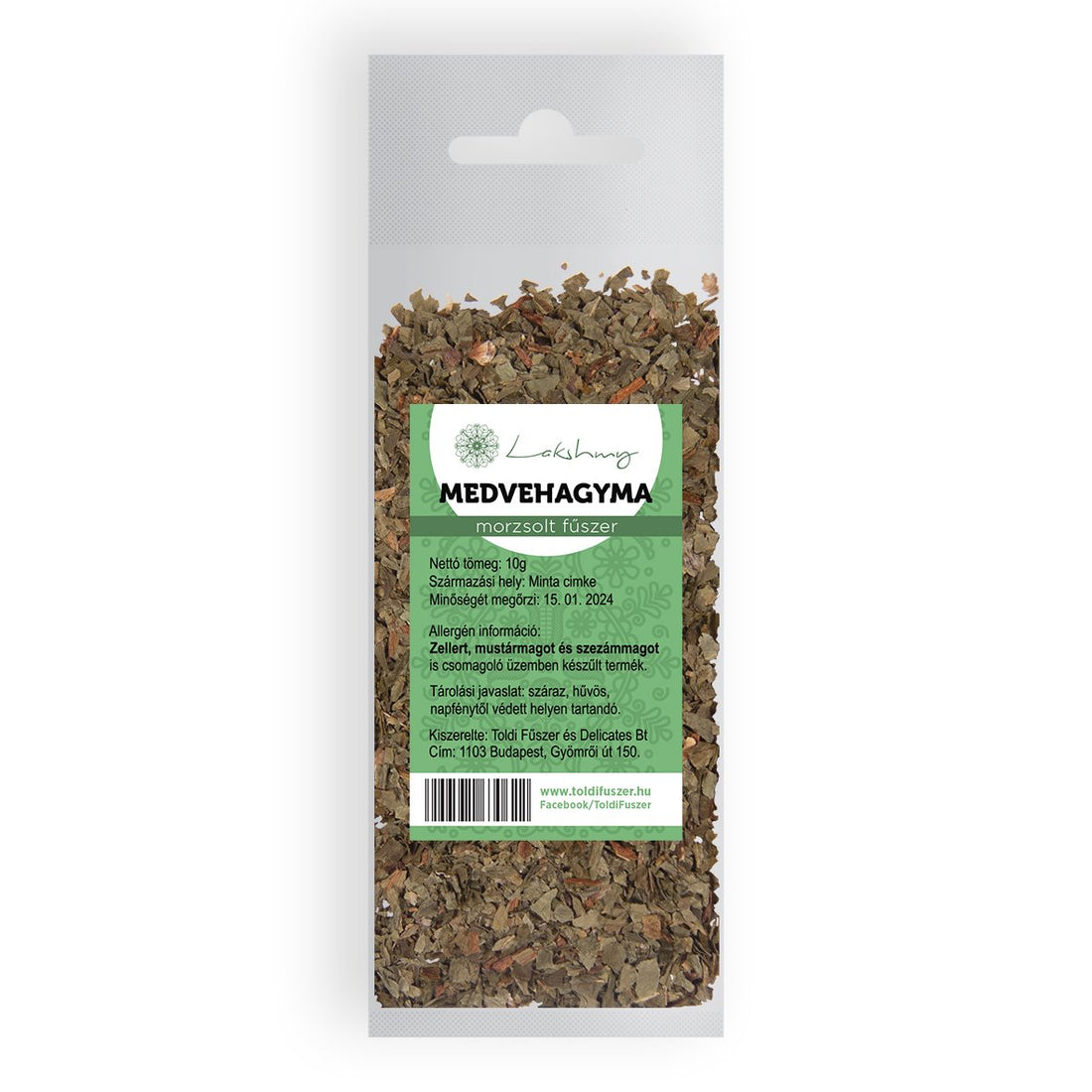 Lakshmy  Medvedí cesnak drvený 10 g - 12758