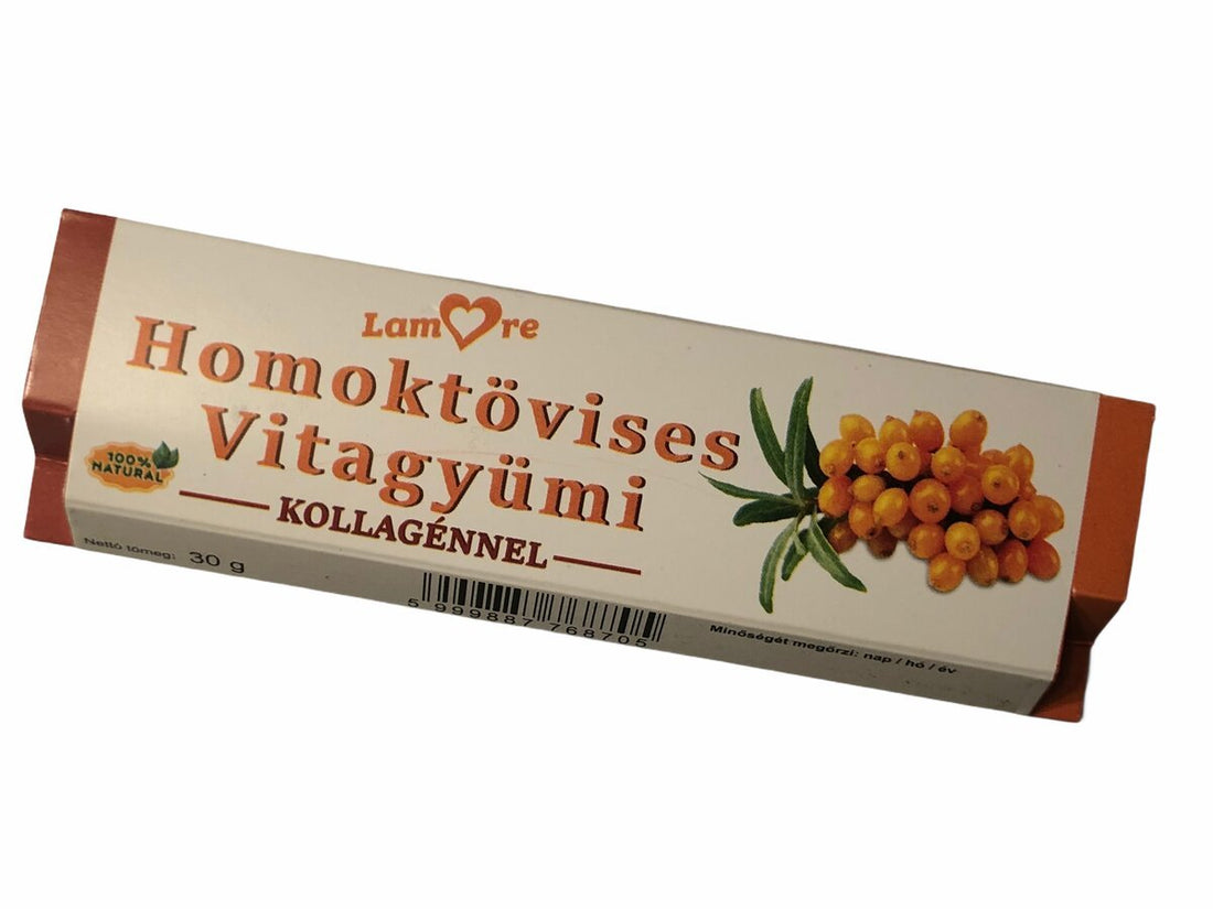 Lamore rakytníkový tyčinka s kolagénom 30 g - 90671