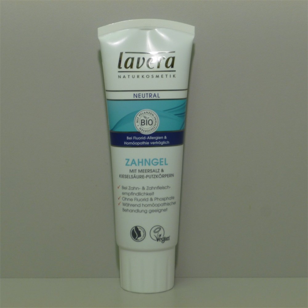 Lavera neutrálny organický zubný gél s morskou soľou homeopatický 75 ml - 45008