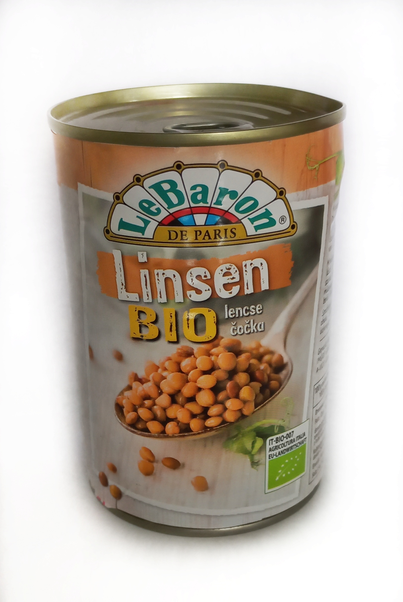 Le baron bio lentika 400 g
