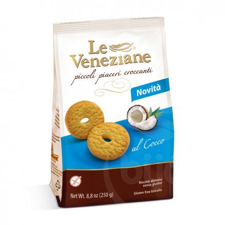  Le Veneziane  Kokosové sušienky250 g - 49884