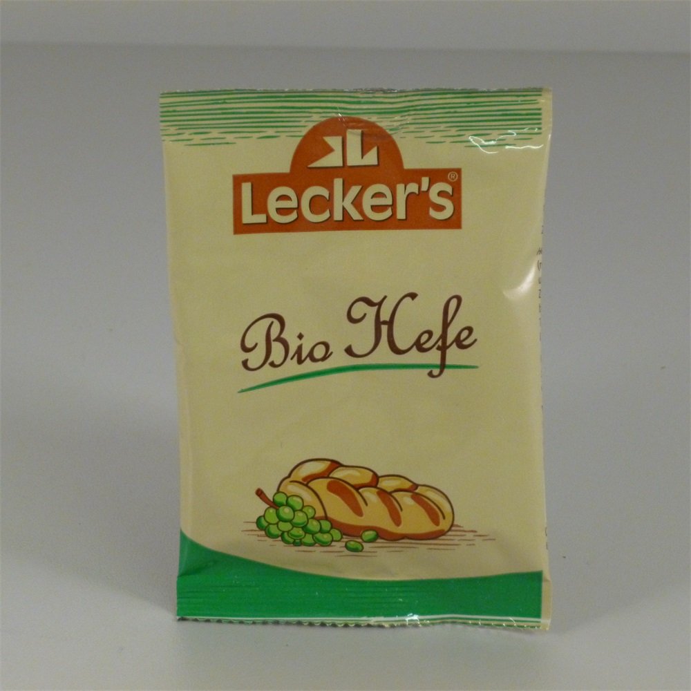 Leckers organické sušené droždie 9 g - 15624