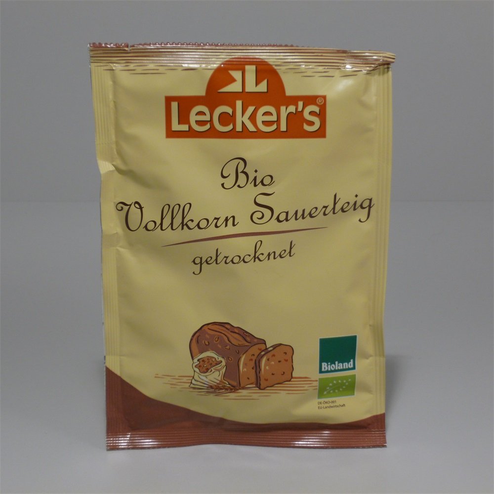 Leckers organický celozrnný sušený kvások 30 g - 15618