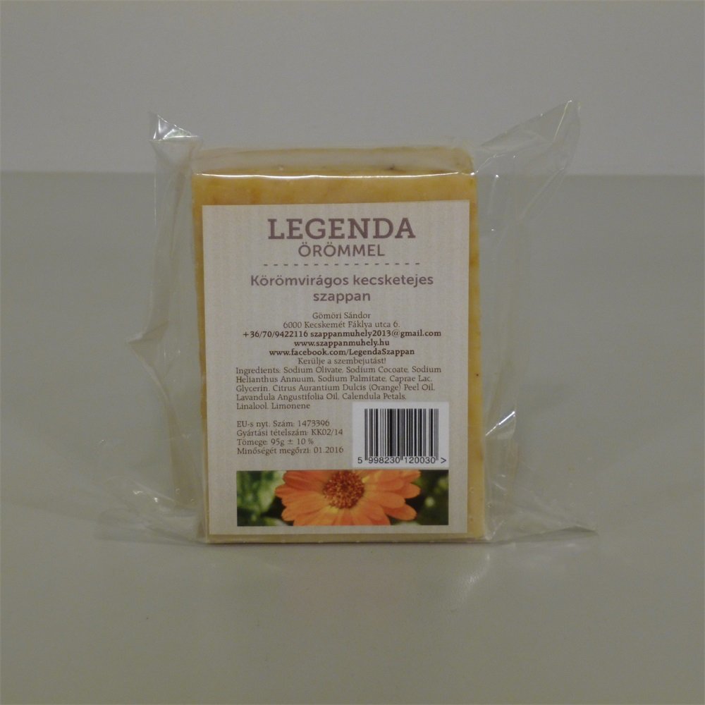 Legenda Mydlo z kozieho mlieka nechtík 95 g - 42107