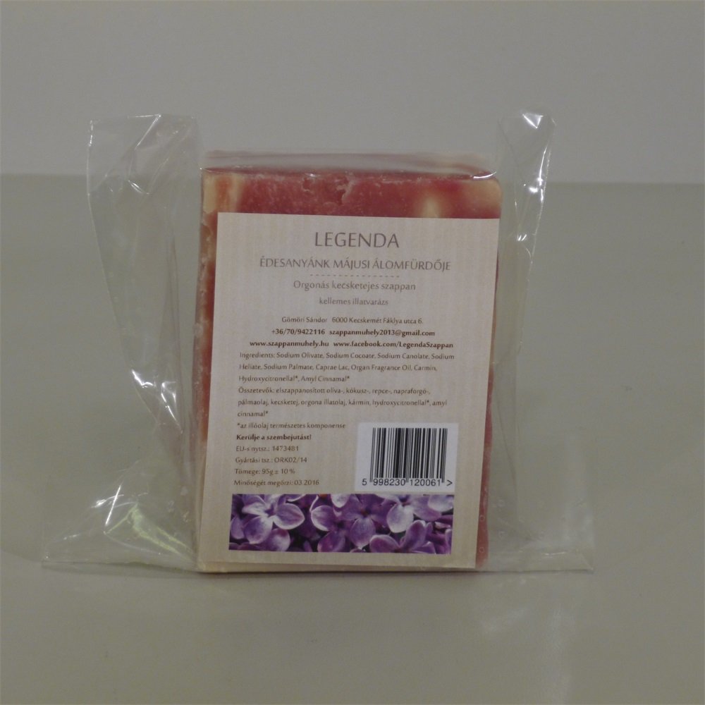 Legenda Mydlo z kozieho mlieka s orgovánom 95 g - 42106