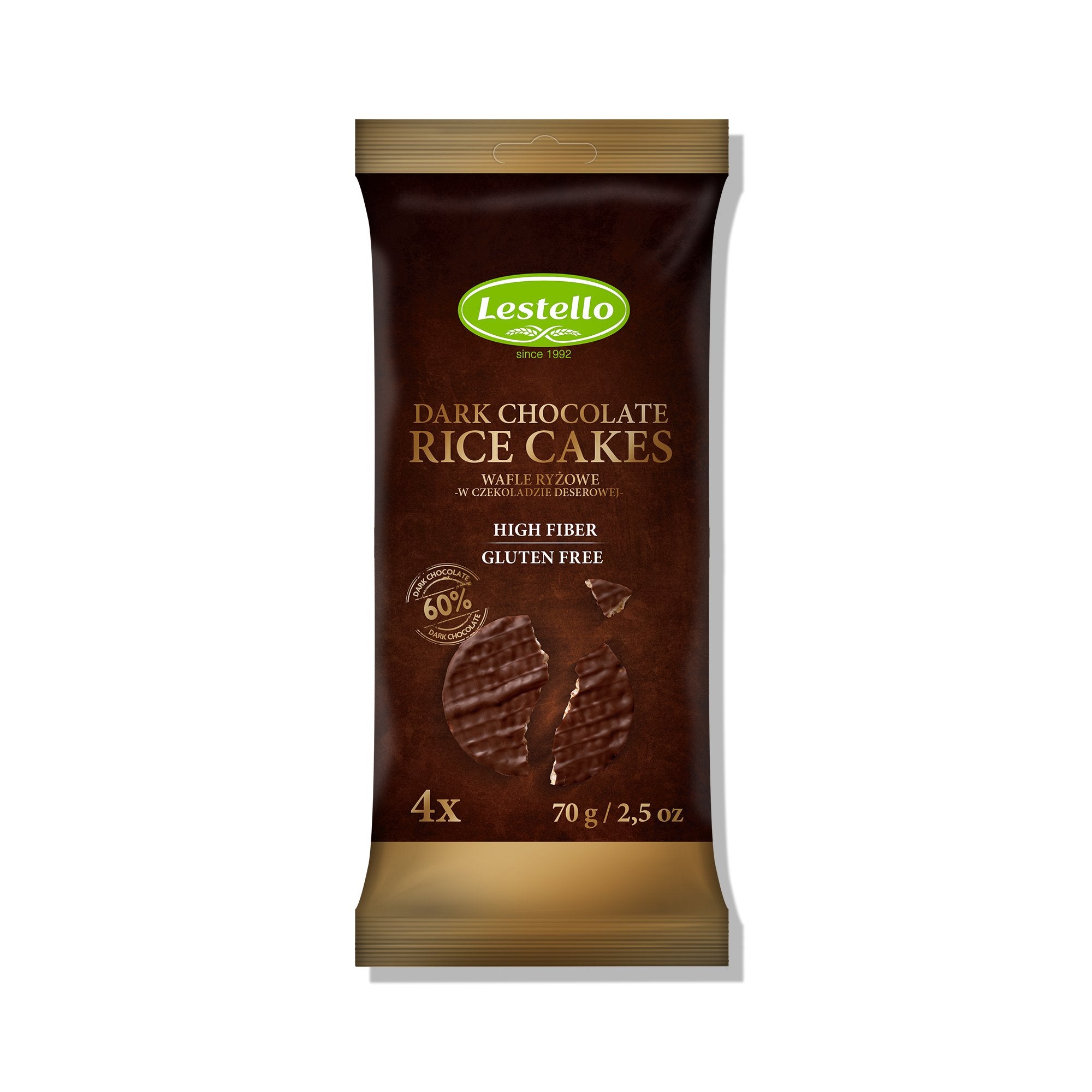 Lestello ryžové chlebíky s horkou čokoládou 72 g - 93764
