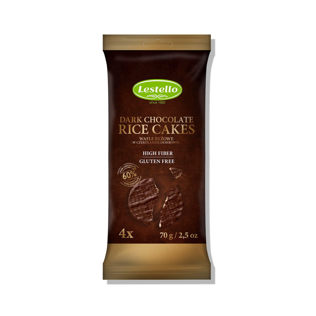 Lestello ryžové chlebíky s horkou čokoládou 72 g - 93764