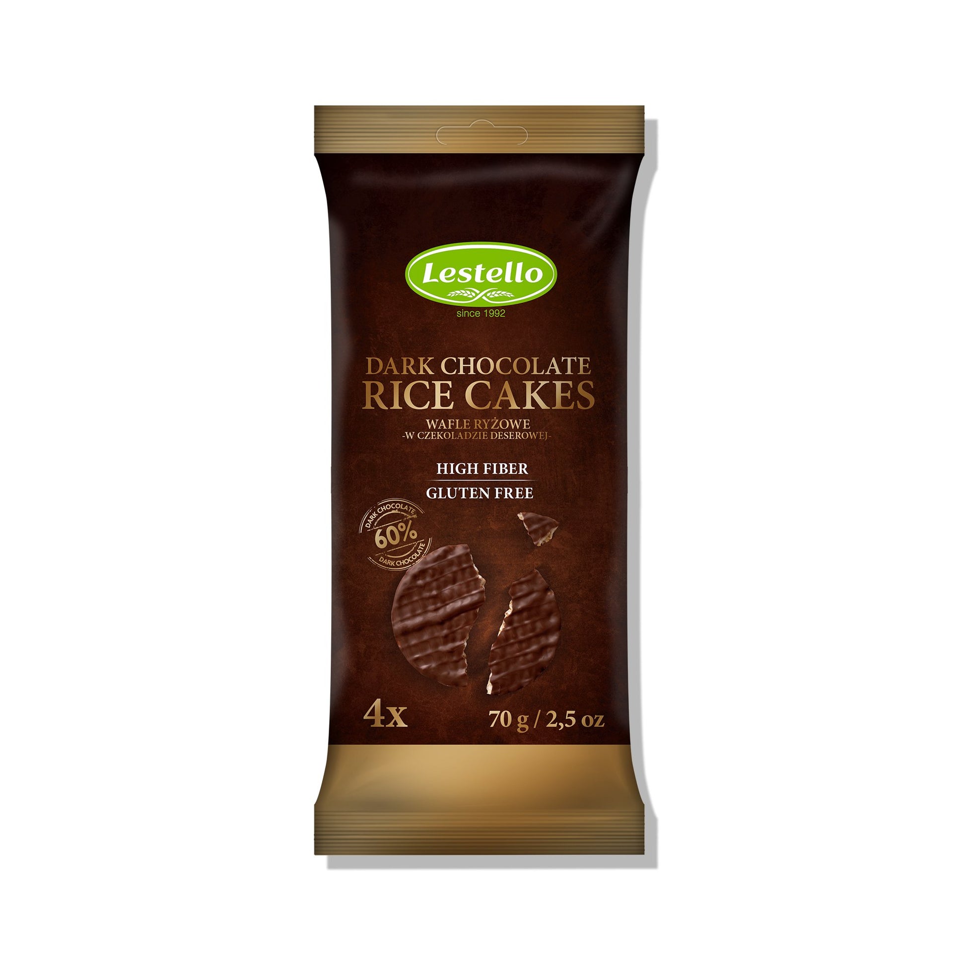 Lestello ryžové chlebíky s horkou čokoládou 72 g - 93764
