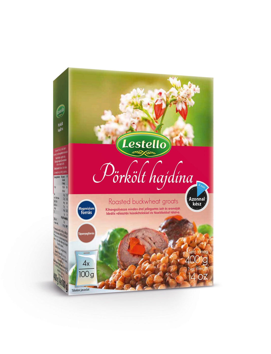 Lestello pražená pohánka 4x100g 400 g - 87560