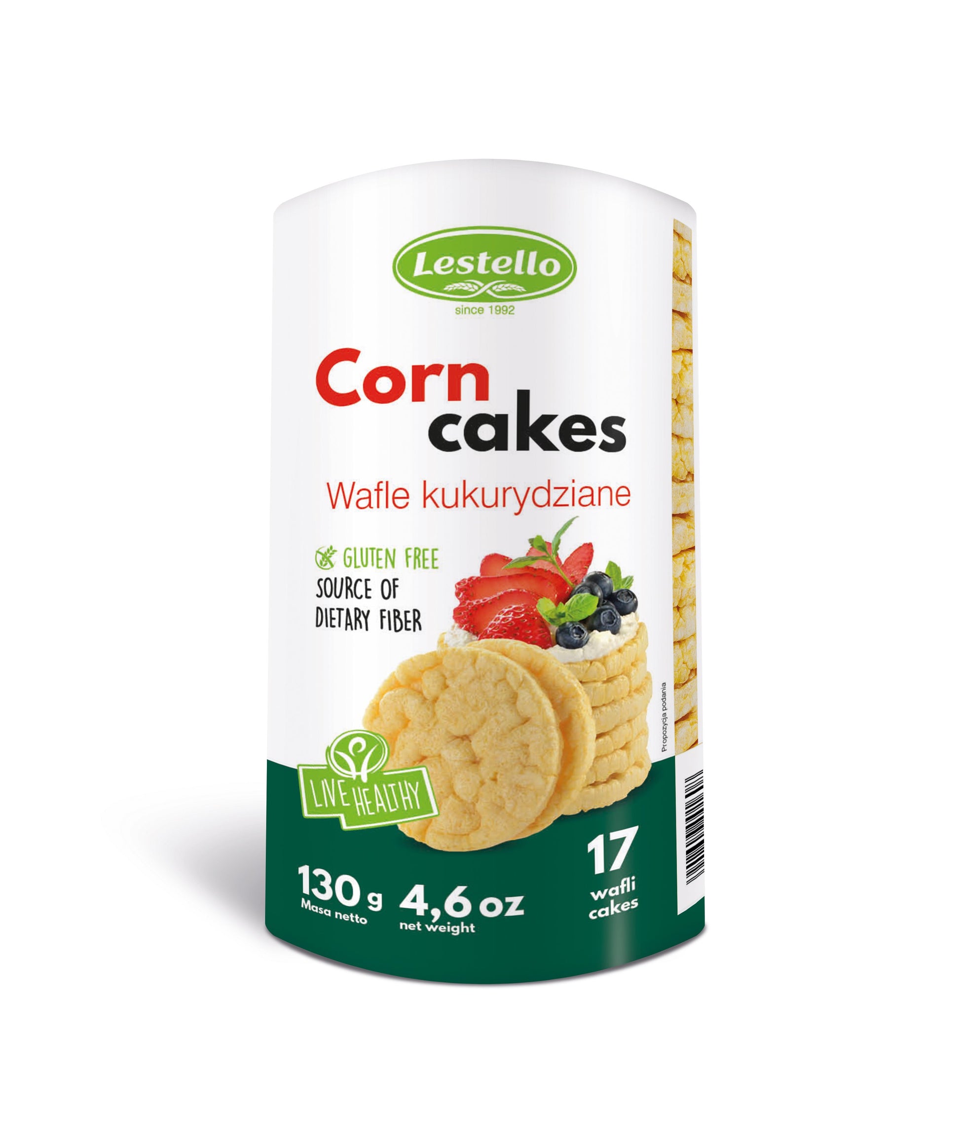 Lestello pufovaný kukuričný chlieb 130 g - 87568