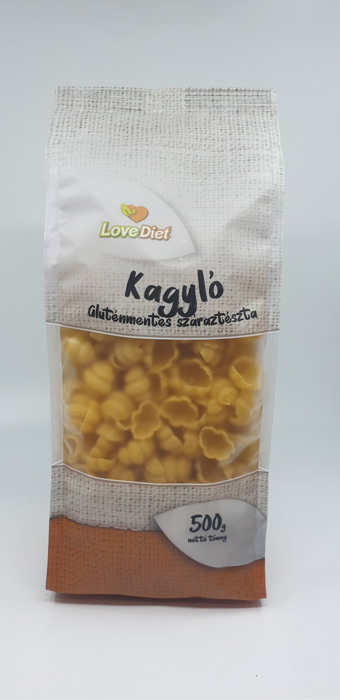 Lovediet bezlepkové kukuričné cestoviny mušle  500 g - 91397