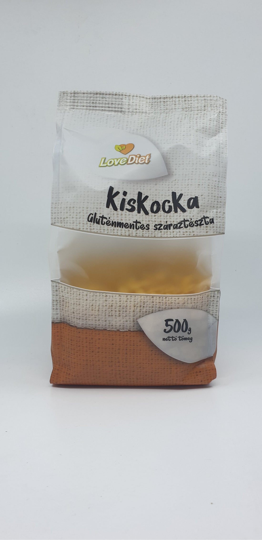 Lovediet bezlepkové kukuričné  cestoviny malé kocky 500 g - 91398