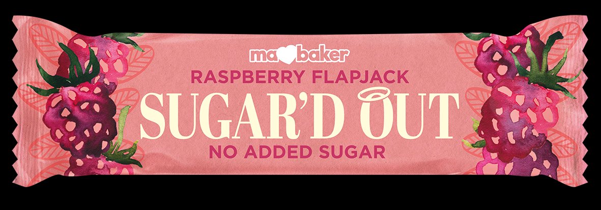 Ma Baker Sugar'd Out Ovsená tyčinka malinová 50 g - 57704