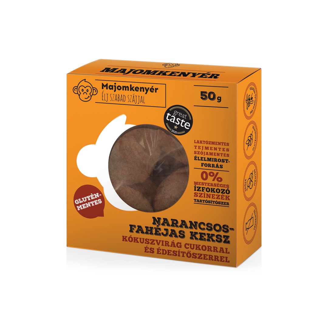 Monkey bread pomarančovo-škoricové sušienky 50 g - 48276