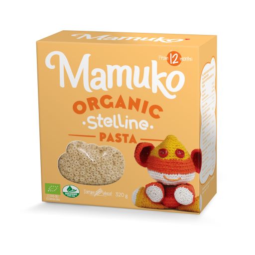 MAMUKO BIO BABATESTA STELLINE 320 g Uveďte, či je to vhodné