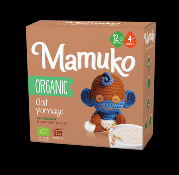 Mamuko organická ovsená kaša od 4 mesiacov 200 g - 93622