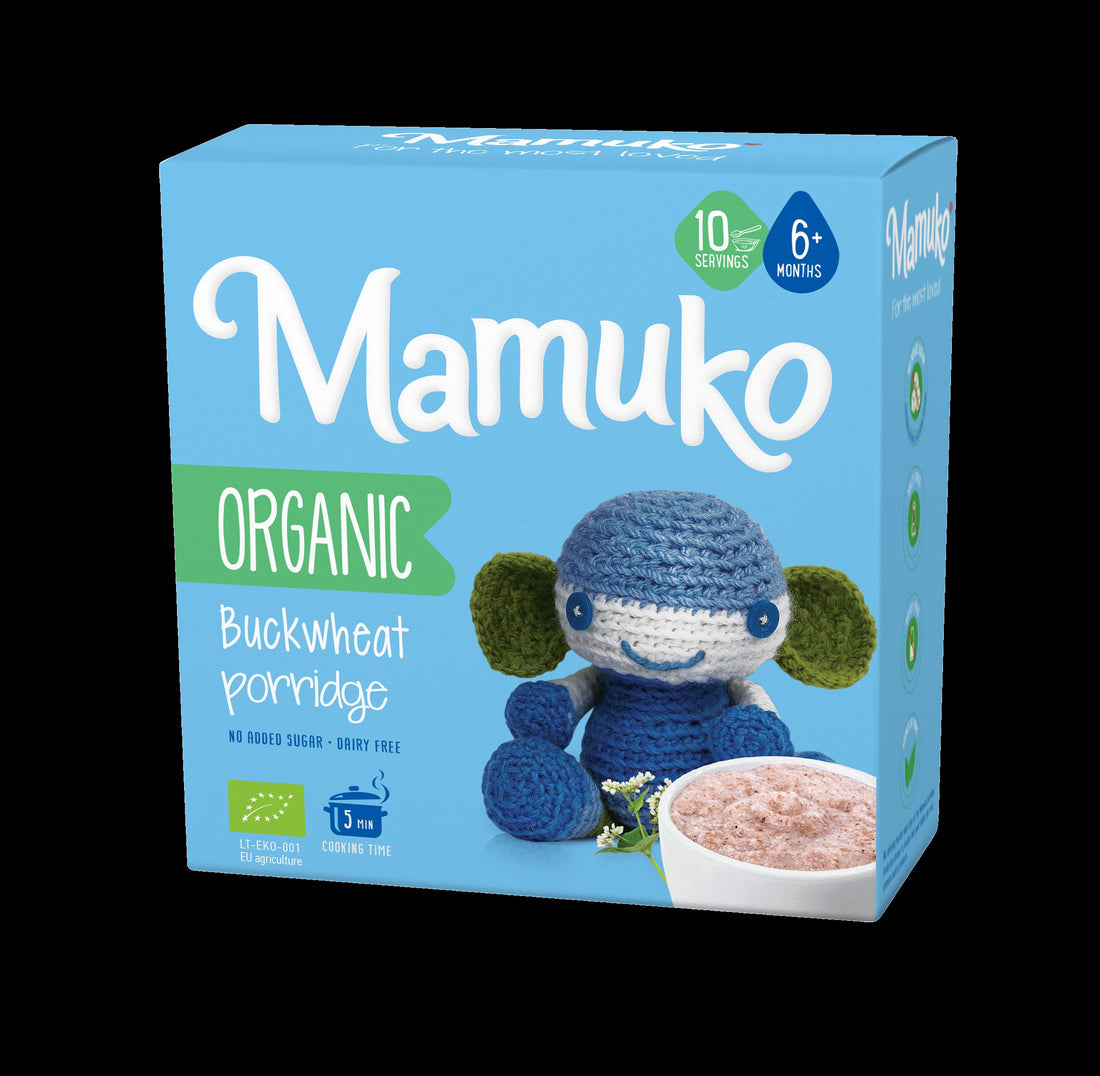 Mamuko organická pohánková kaša od 6 mesiacov 200 g - 93613
