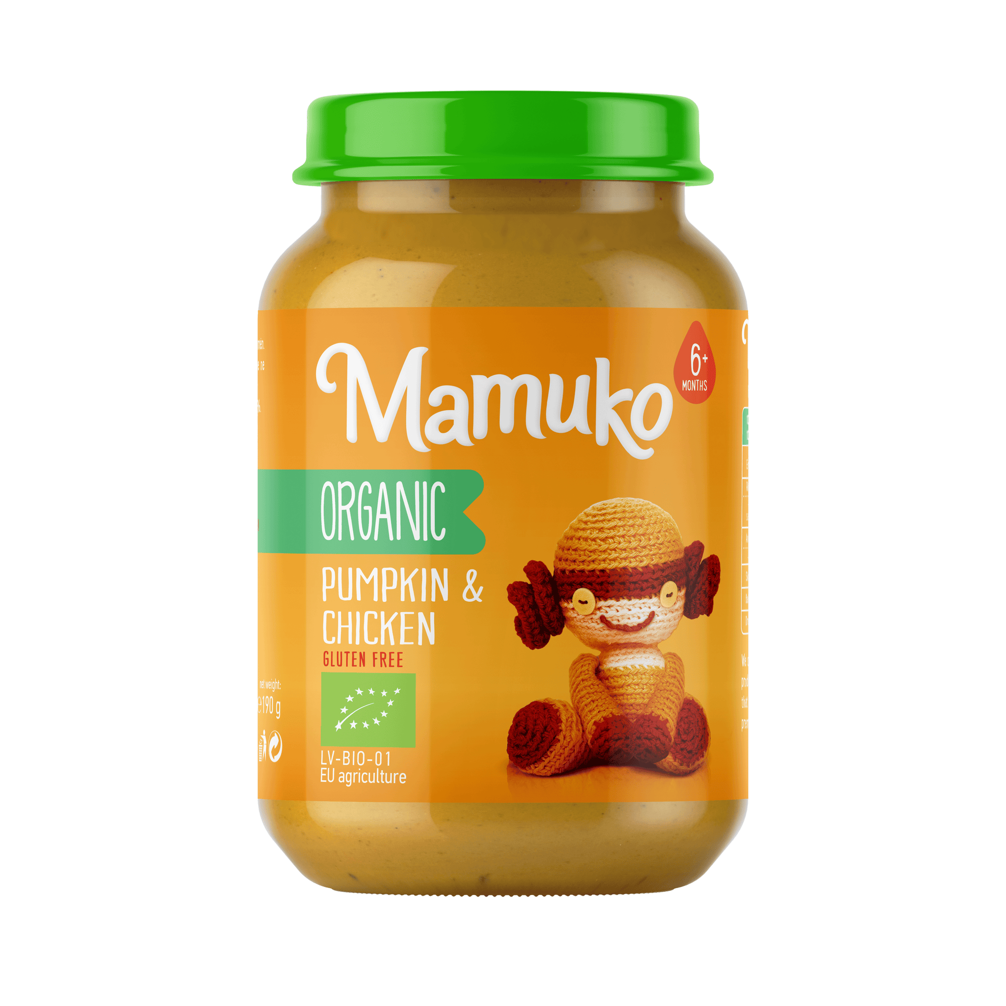 MAMUKO BIO SÚCHOVÉ A CIRCUSNÉ DOBY od 6 mesiacov 190 g