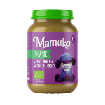MAMUKO BIO ZÁHRADKY PULYKAHÚSSAL pre bábätká od 6 mesiacov 190 g
