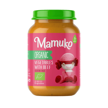 MAMUKO BIO ZROSTOVANIA ZROSTOVANIE pre bábätká od 6 mesiacov 190 g