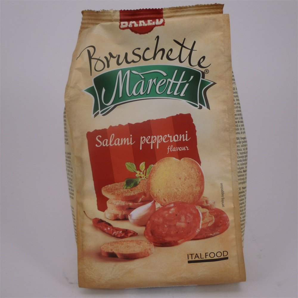 Maretti bruschette saláma s príchuťou feferónky 70 g - 47825