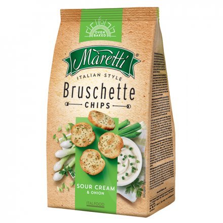 Maretti bruschette s cibuľou a smotanou 70 g - 58651