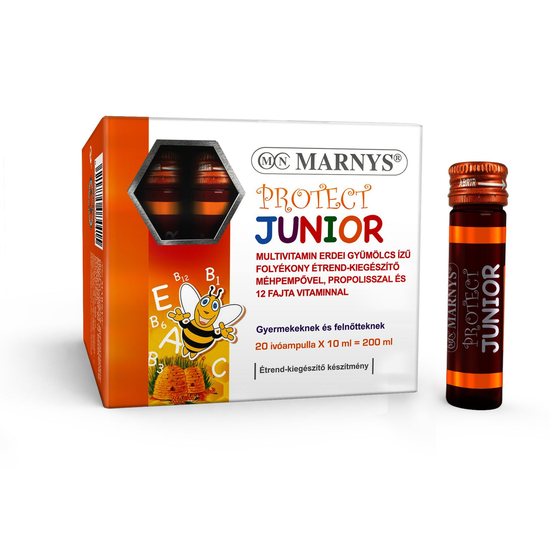 Marnys protect junior multivitamínová ampulky na pitie 20 ks - 56877
