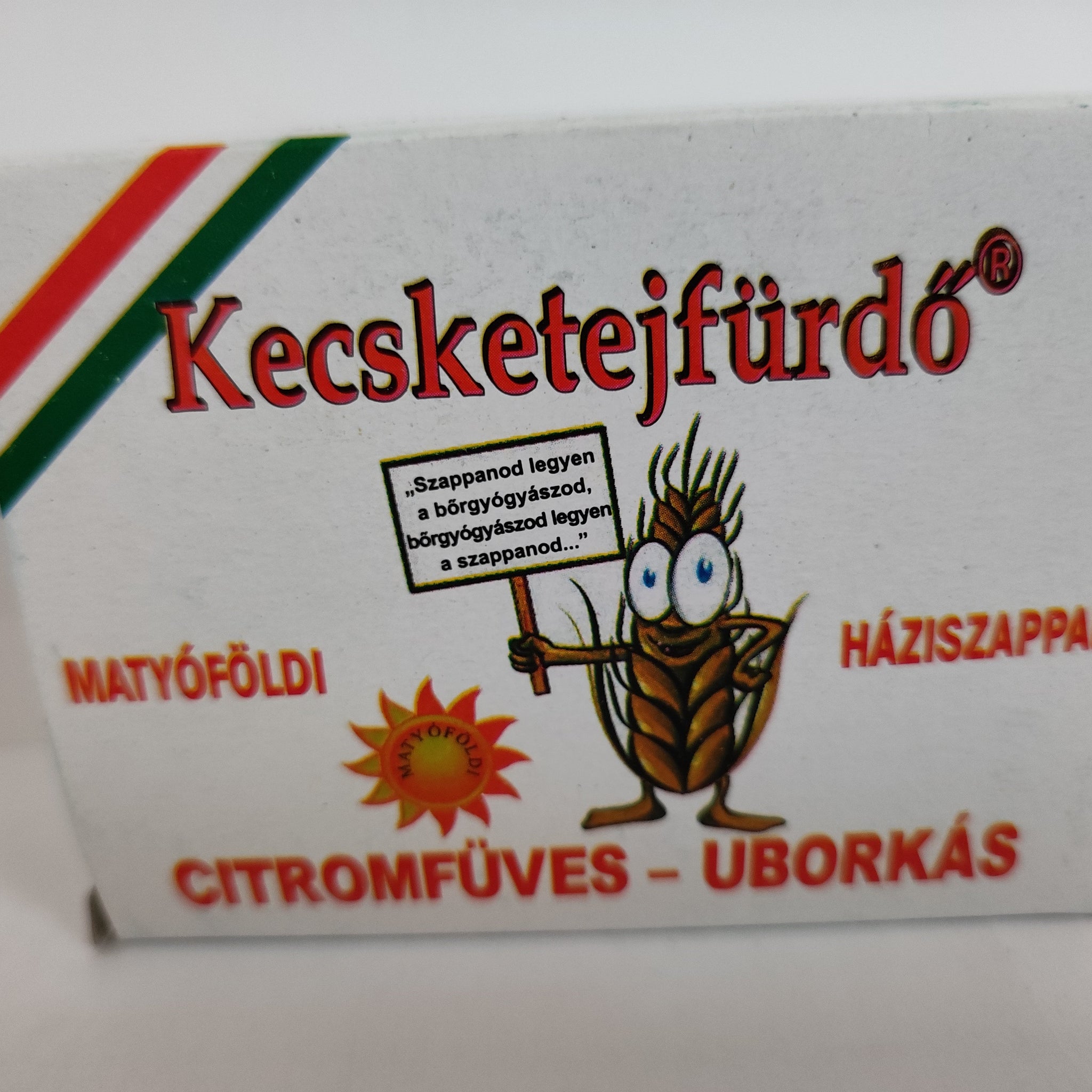 Domáce mydlo Matyóföldi s citrónovou trávou a uhorkou 100 g - 94791