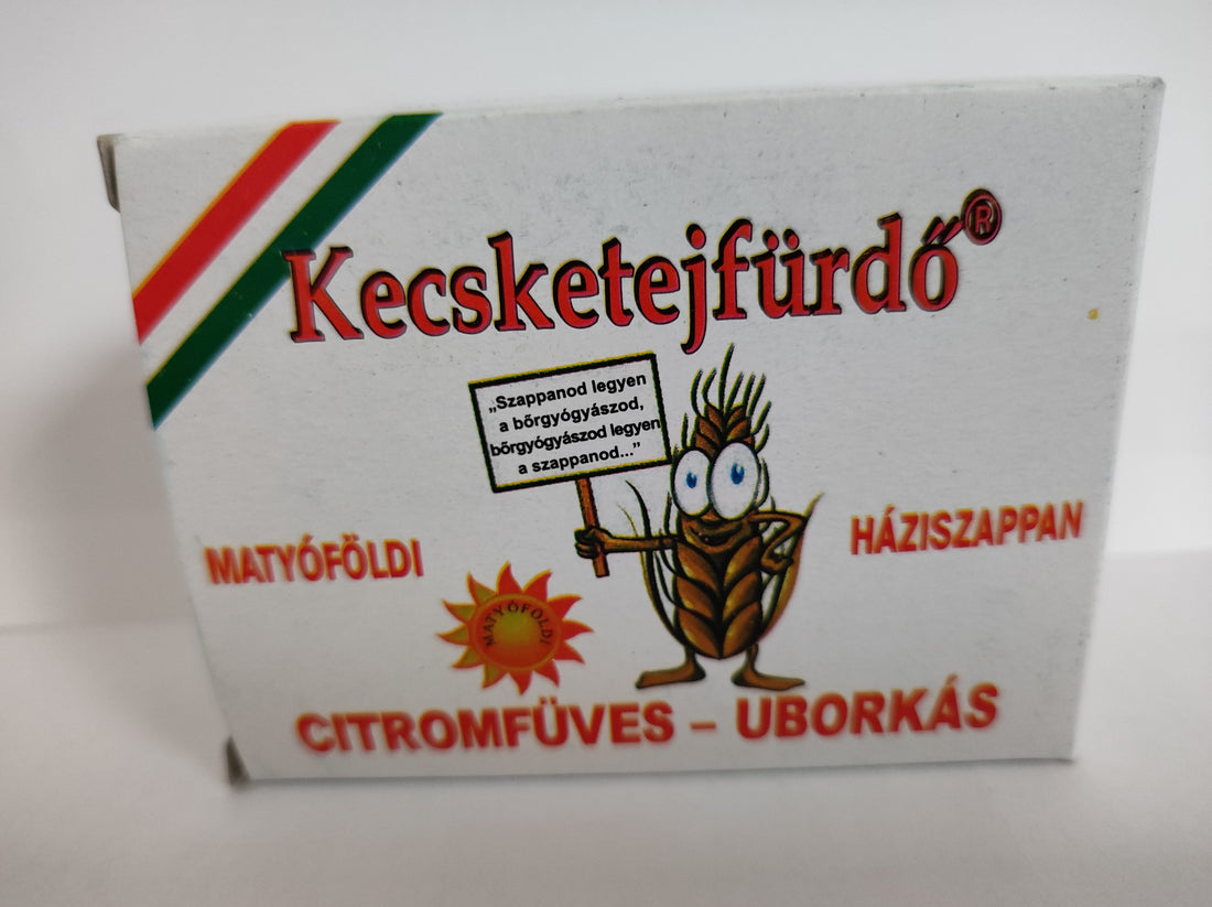 Domáce mydlo Matyóföldi s citrónovou trávou a uhorkou 100 g - 94791