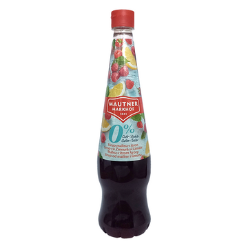 Mautner 0% sirup malinový citrón 700 ml