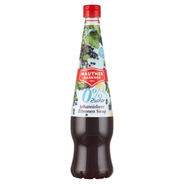 Mautner 0% sirup z čiernych ríbezlí a citrónov 700 ml - 97091