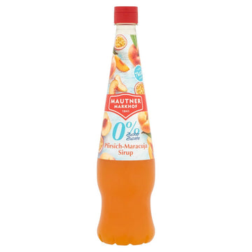 Mautner 0% sirup z broskýň a mučenky 700 ml - 97090
