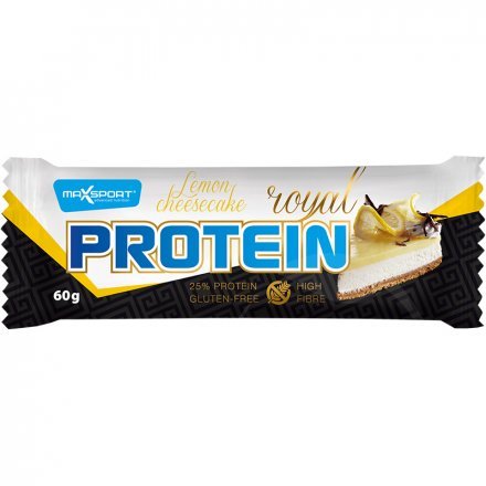 Max Sport Royal proteínová tyčinka citrónový cheesecake 60 g - 52027