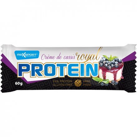 Max Sport Royal proteínová tyčinka - creme de cassis 60 g - 52026