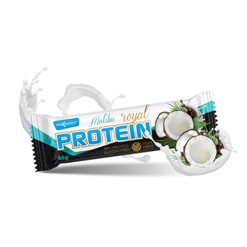 Max Sport proteínová tyčinka - malibu royal 60 g - 54494