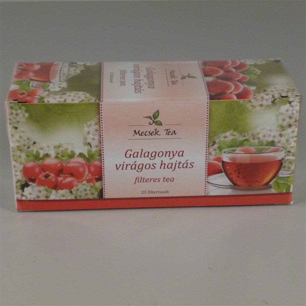 Mecsek Čaj z kvetov hlohu 25x1,5g 38 g - 35943