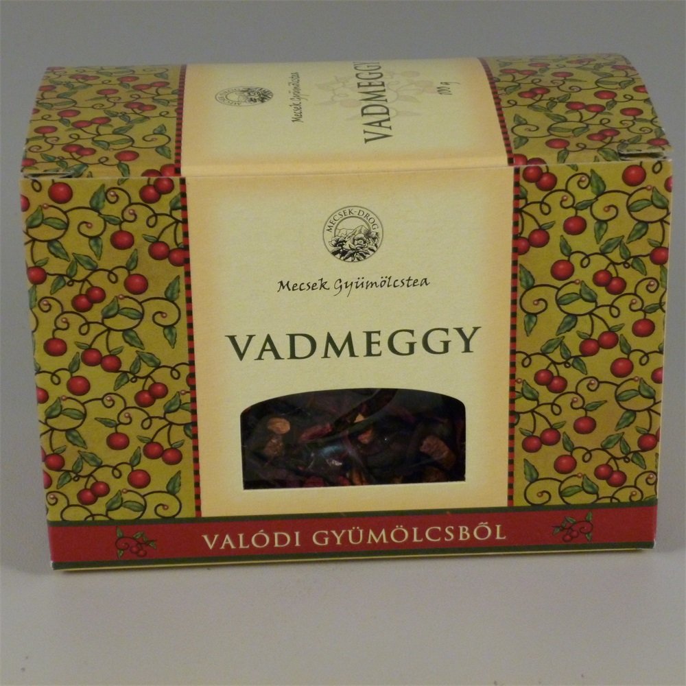 Mecsek ovocný čaj divoká višňa 100 g - 24601