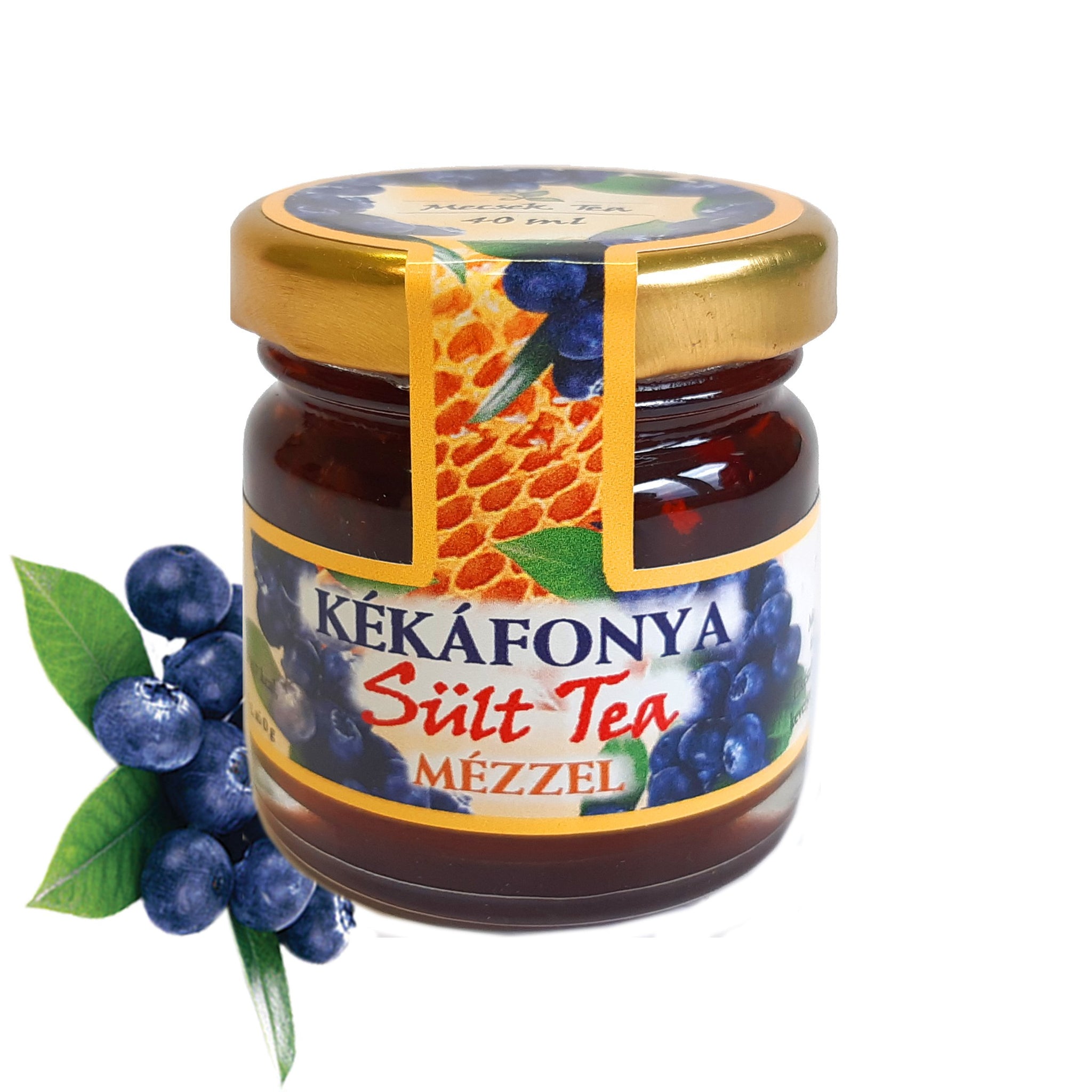Mecsek pečený čaj s medom čučoriedkový 40 ml - 84896