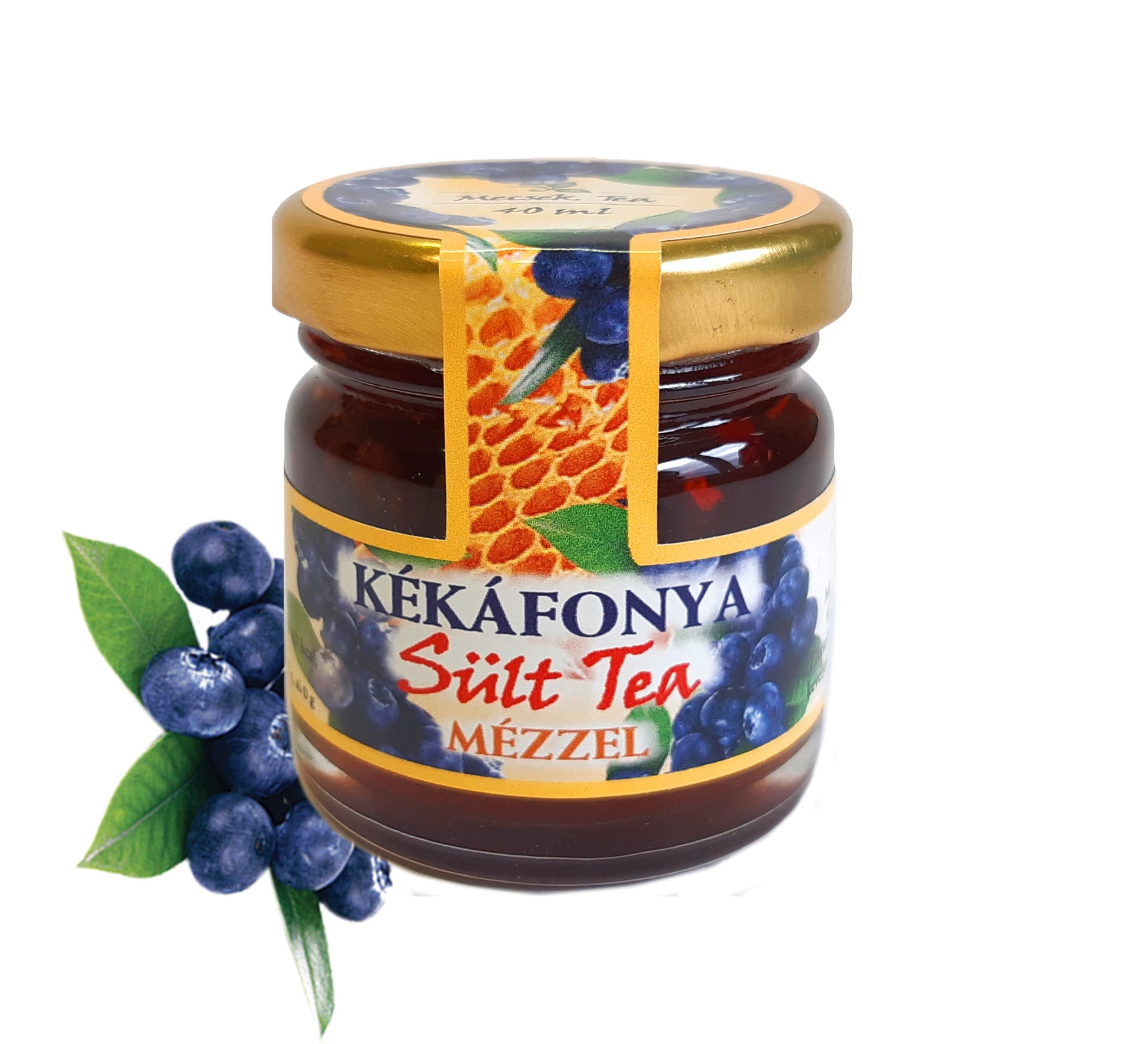 Mecsek pečený čaj s medom čučoriedkový 40 ml - 84896