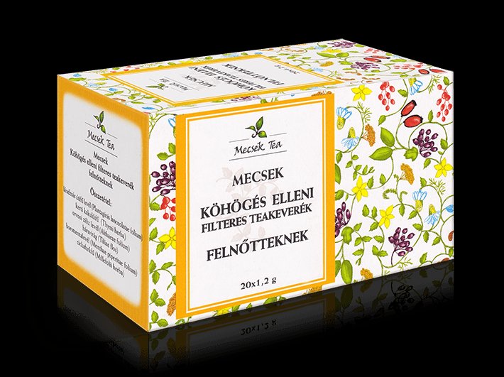 Mecsek čaj proti kašľu pre dospelých 20x1,2g 24 g - 84543