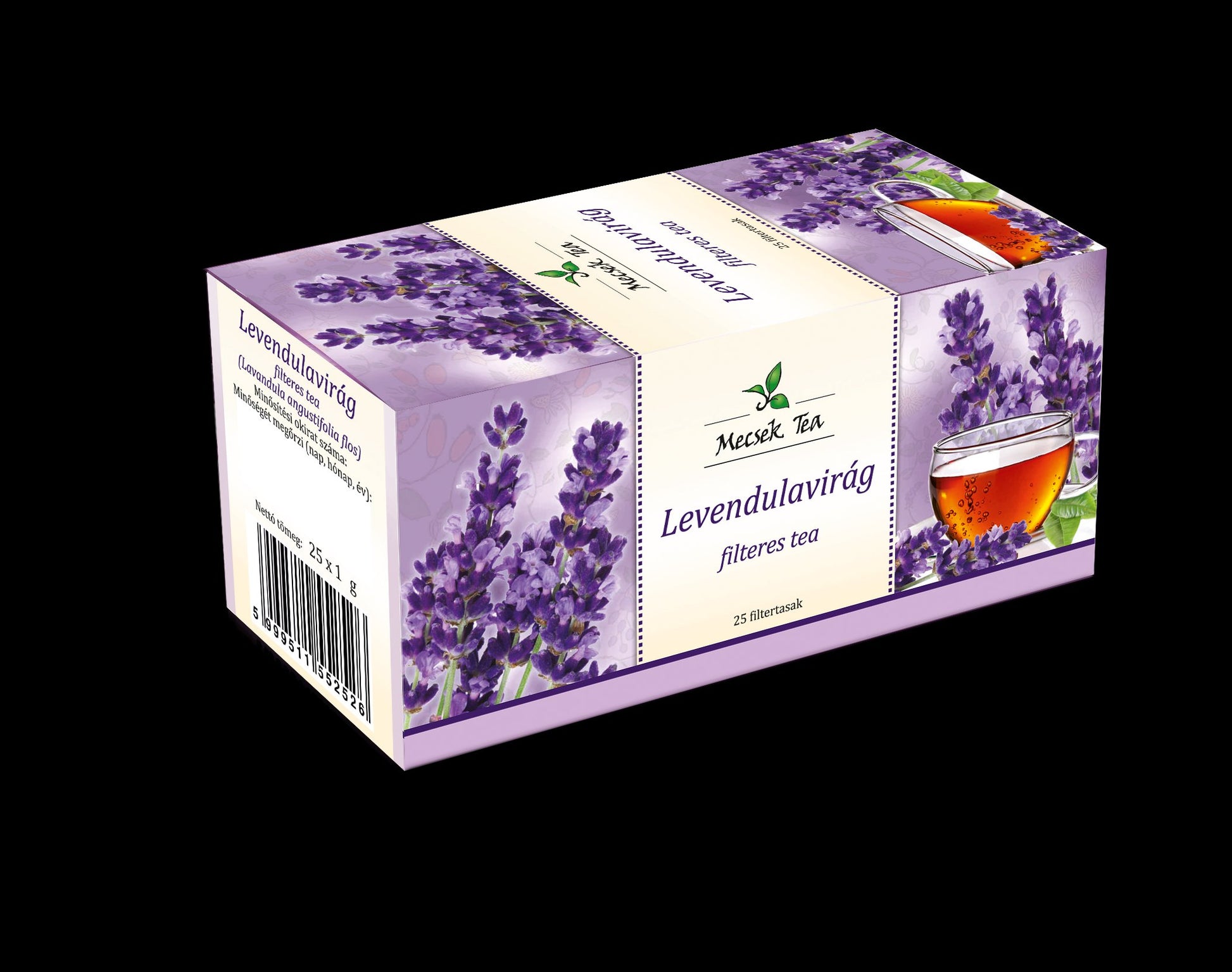 Mecsek Levanduľový  čaj 25x1g 25 g - 87544