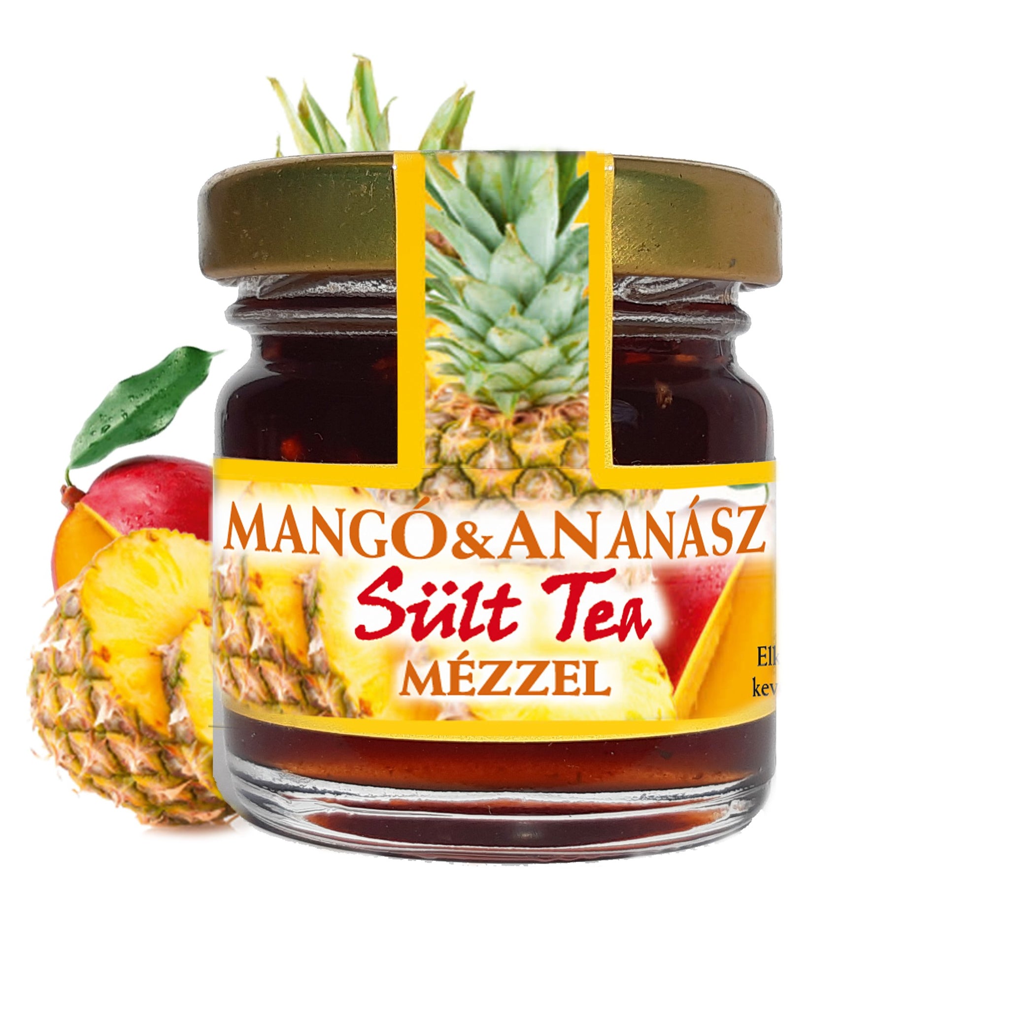 Mecsek pečený čaj s medom mango ananás 40 ml - 92390