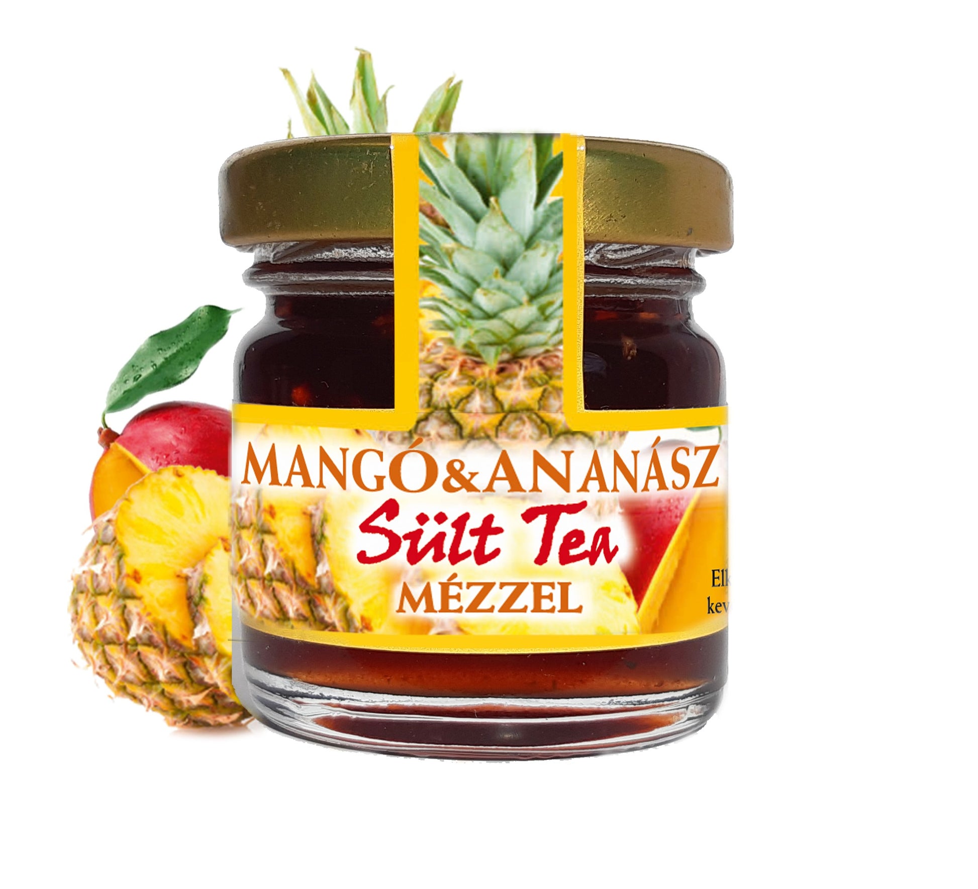Mecsek pečený čaj s medom mango ananás 40 ml - 92390