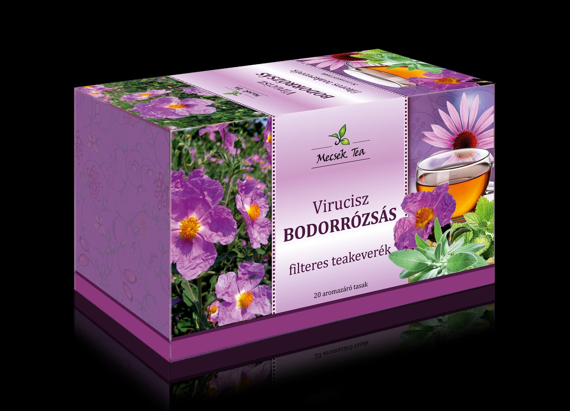 Mecsek Cistus grécky proti vírusová čajová zmes 20x1,5 g 30 g - 85342