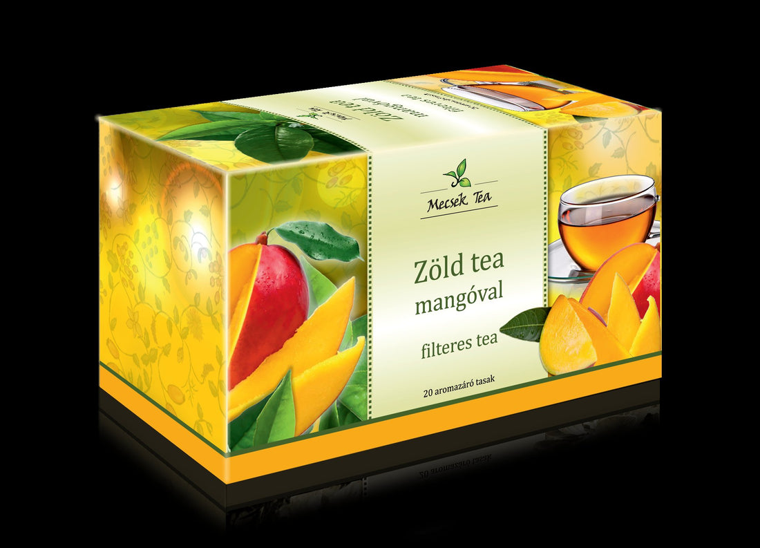 Mecsek zelený čaj s mangom 20x2g 40 g - 87415