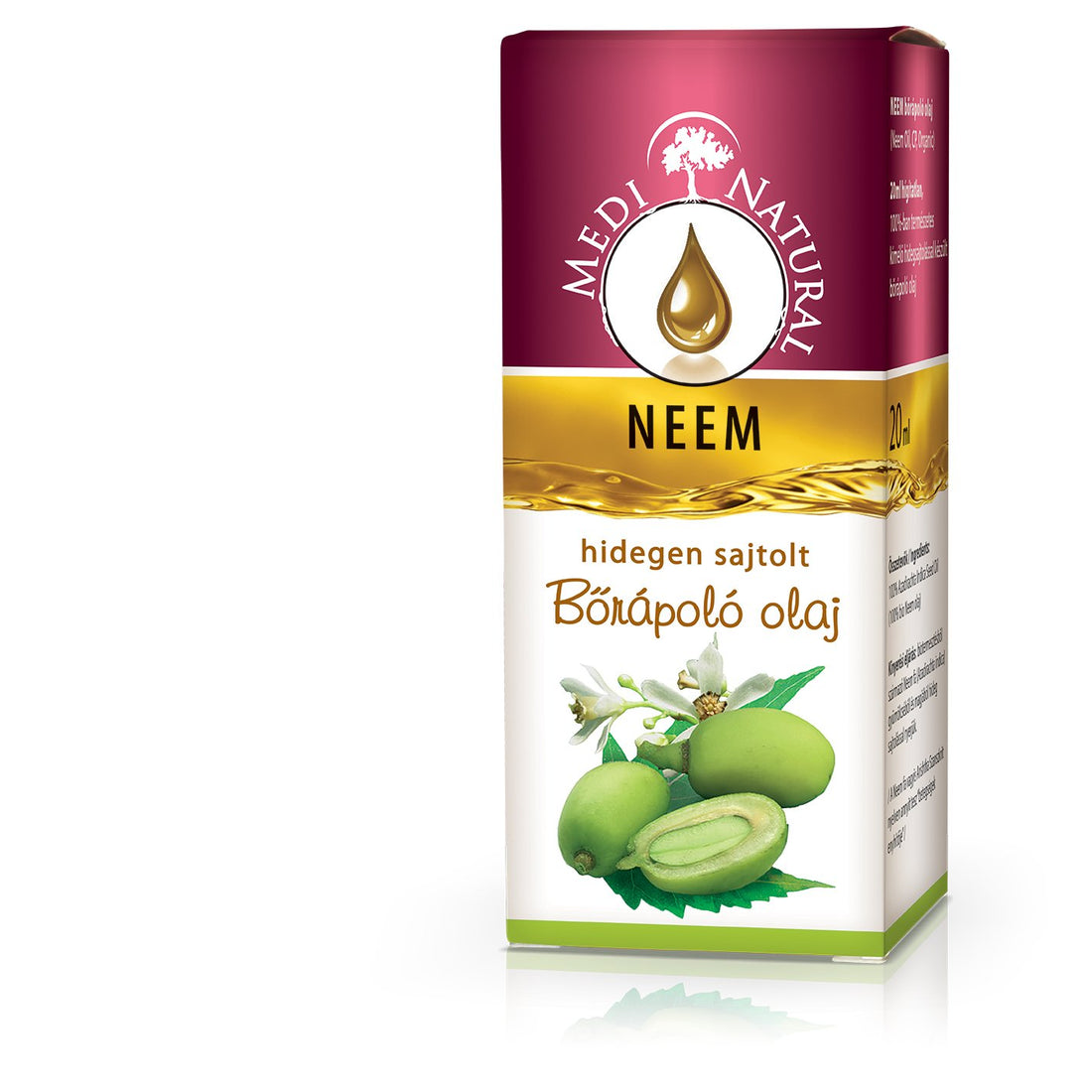 Medinatural neemový olej na starostlivosť o pleť 20 ml - 50194