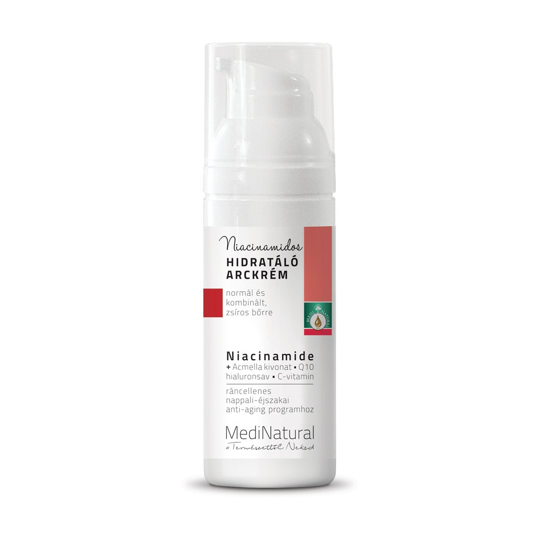 Medinatural niacinamid hydratačný krém na tvár 50 ml - 83124