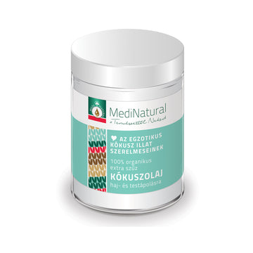 Medinatural organický extra panenský kokosový olej 100 ml